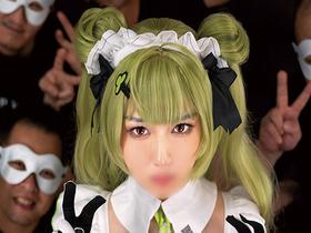 コスさぽ。ヲタオヂ中出しブッカケ乱交色白Gcup流されチョロマンレイヤーfuwari!チン堕ち敏感絶頂潮吹き!大噴射ハメ潮ピストン1000連発!　サンプル画像18